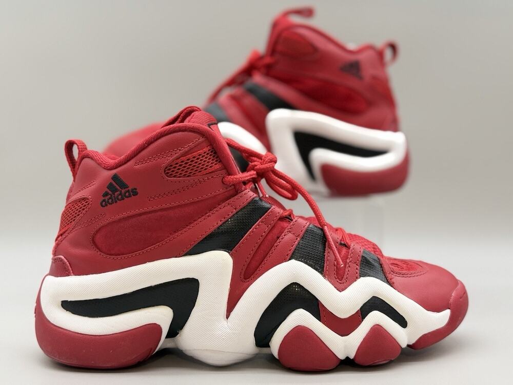 adidas Crazy 8 Kobe Bryant University Red Black White G48588 Men’s 8.5